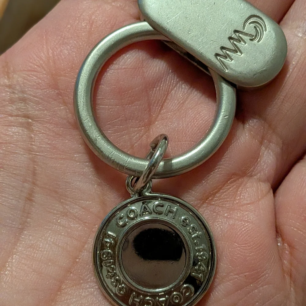 Handmade Keychain‎ With Coach Medallion
